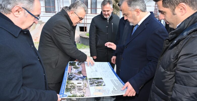 Tarihi yapıda hummalı çalışma