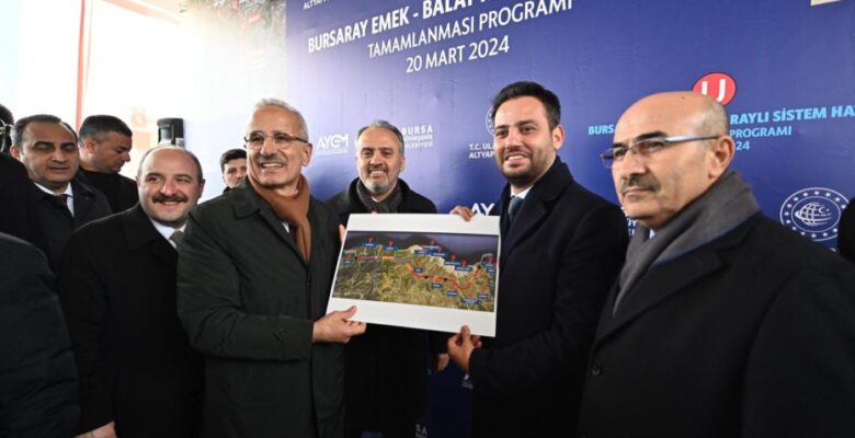 Bursa’da raylı sistem hattı genişliyor