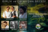Dersimliler Dayanışma Gecesinde Buluşuyor