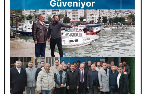 Gemlikli Balıkçılar Refik Yılmaz’a Güveniyor