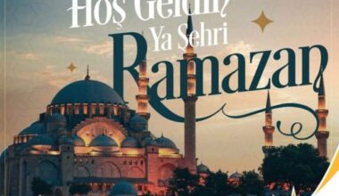Mehmet Taşar’dan Ramazan Kutlaması
