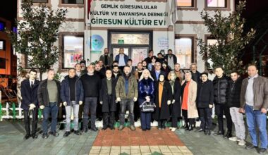 Toprakçı Giresunlular Derneğini Ziyaret Etti