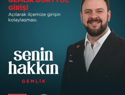 Yıldız, “Gemlik Dörtyol Girişi Senin Hakkın Gemlik”