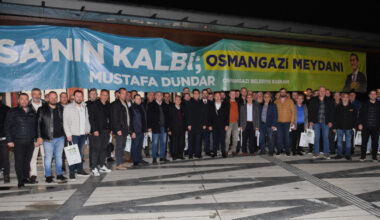 Başkan Dündar taksicilerle iftarda buluştu