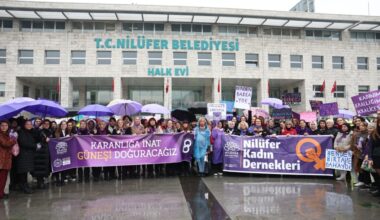 Nilüfer’de kadınlar yine sokakları inletti