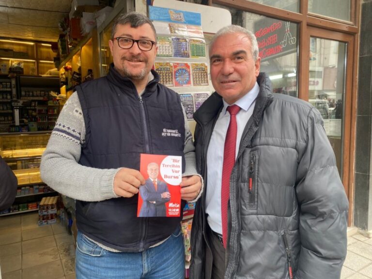BAĞIMSIZ ADAY METİN YILDIRIM’DAN GEMLİK ZiYARETİ