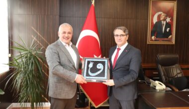 BEKSİAD’DAN YILDIRIM KAYMAKAMI METİN ESEN’E ZİYARET