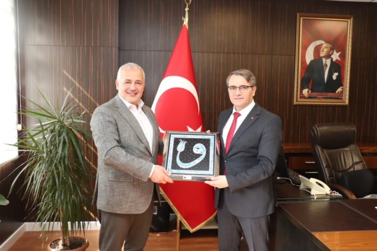 BEKSİAD’DAN YILDIRIM KAYMAKAMI METİN ESEN’E ZİYARET