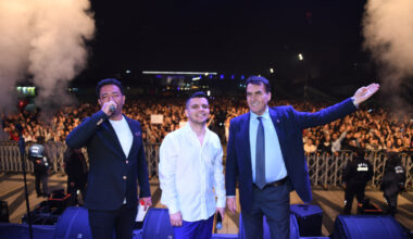 Osmangazi Meydanı’nda coşku sürüyor