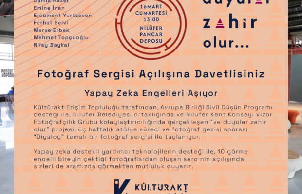 Sergi: “ve duyular zahir olur” / Yapay Zeka Engelleri Aşıyor