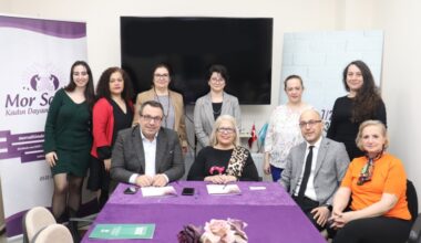 NOSAB VE MOR SALKIM, KADINA ŞİDDETE “DUR!” DİYECEK