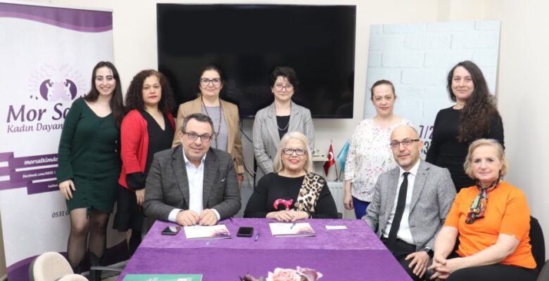 NOSAB VE MOR SALKIM, KADINA ŞİDDETE “DUR!” DİYECEK