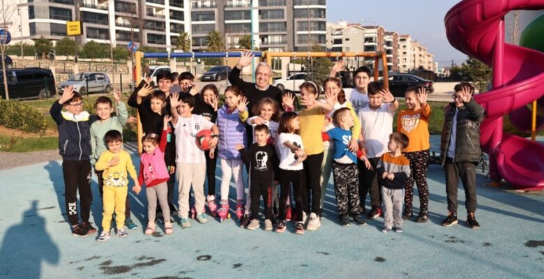 Çocuklar Şadi Özdemir’den daha çok park istedi