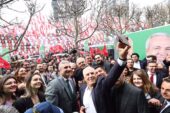 Şadi Özdemir’in Seçim Koordinasyon Merkezi’ne görkemli açılış