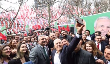 Şadi Özdemir’in Seçim Koordinasyon Merkezi’ne görkemli açılış