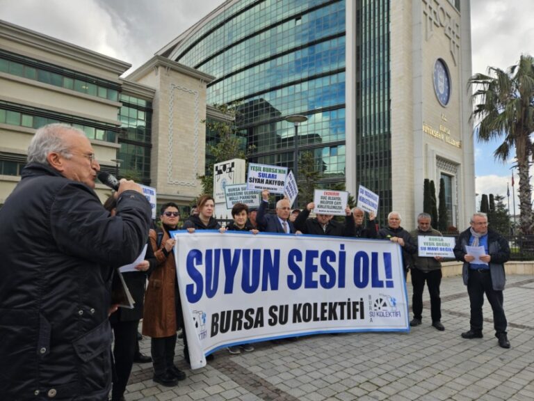 Bursa Su Kolektifi Bir Kez Daha Uyardı