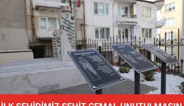 İLK ŞEHİDİMİZ ŞEHİT CEMAL UNUTULMASIN
