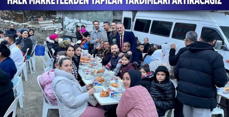 Refik Yılmaz : ‘Halk Marketlerden yapılan yardımları artıracağız’