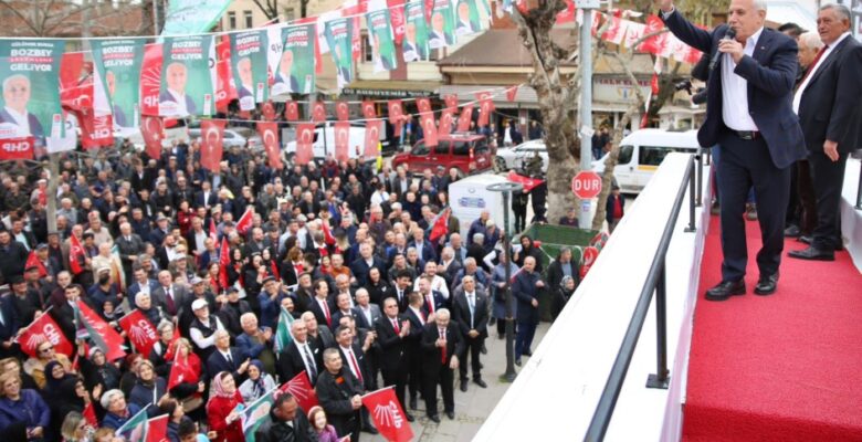 Bozbey’in Yenişehir Halk Buluşması mitinge dönüştü