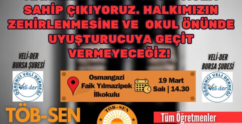 TÖBSEN, “Çocuklarımızın ve halkımızın zehirlenmesine izin vermeyeceğiz”