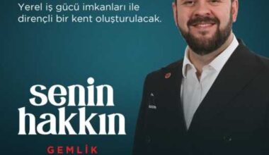 Ahmet Vakkas Yıldız; “Bedava Kentsel Dönüşüm Senin Hakkın Gemlik” (Videolu Haber)