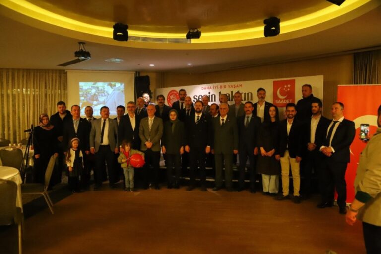 Saadet Gemlik’te Aday Tanıtım Coşkusu