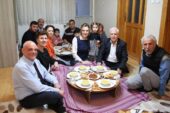 Bozbey, Aydın ailesinin iftar sofrasına konuk oldu