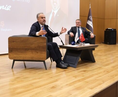Başkan Alinur Aktaş  Mudanya Üniversitesinde