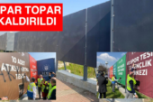 “YASAK AFİŞLER” APAR TOPAR KALDIRILDI