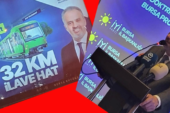 BELEDİYE AMBLEMİYLE PROPAGANDA OLMAZ!