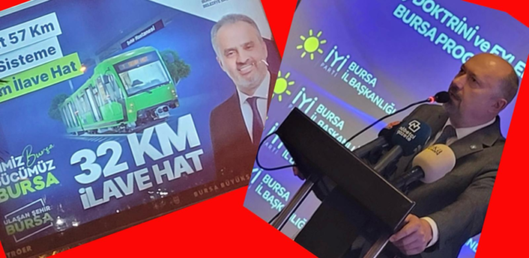 BELEDİYE AMBLEMİYLE PROPAGANDA OLMAZ!