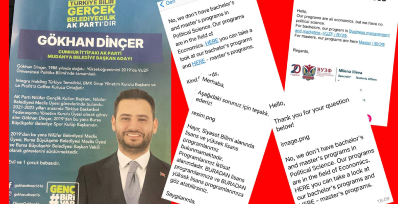 Ak Parti Mudanya Belediye Başkan Adayı hakkında şok iddia!..