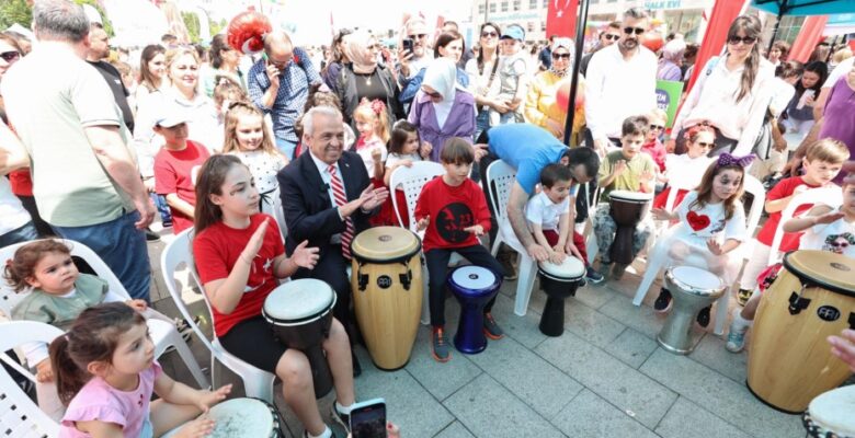 Nilüfer’de 23 Nisan Bayramı coşkusu doyasıya yaşandı