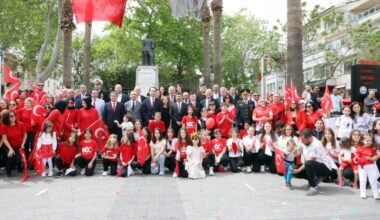 23 NİSAN BAYRAM COŞKUSU MUDANYA’YI SARDI