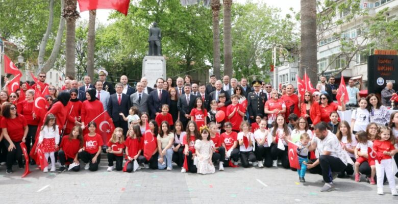 23 NİSAN BAYRAM COŞKUSU MUDANYA’YI SARDI