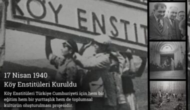 KÖY ENSTİTÜLERİ TÜRK EĞİTİM DEVRİMİNİN EN ÖNEMLİ PROJESİDİR! KÖY ENSTİTÜLERİ TÜRK EĞİTİM DEVRİMİNİN EN ÖNEMLİ PROJESİDİR!