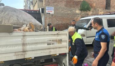 Gemlik’te düzensiz atığa zabıta müdahalesi