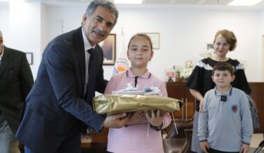 Başkan Şükrü Deviren’den minik başkanlara Lunapark müjdesi