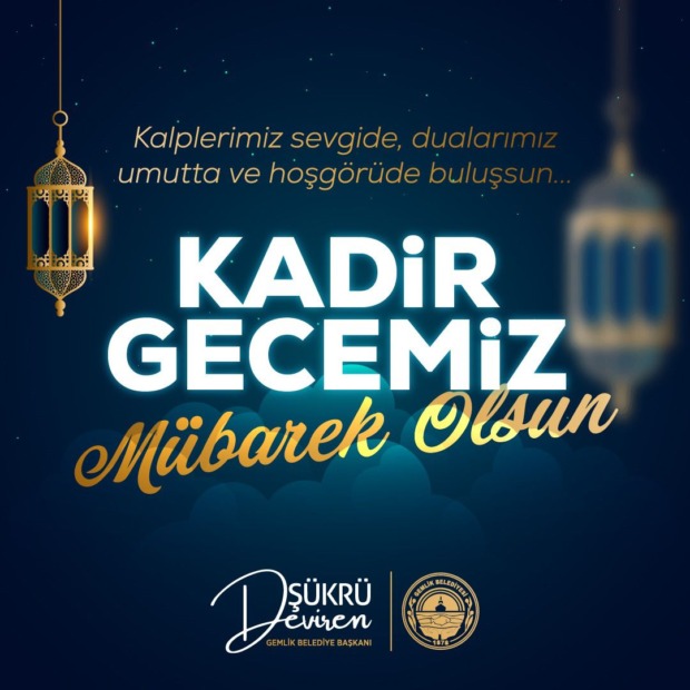 Şükrü Deiren’den ‘Kadir Gecesi’ mesajı