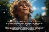 CHP Gençlik Kollarından Anlamlı Kampanya
