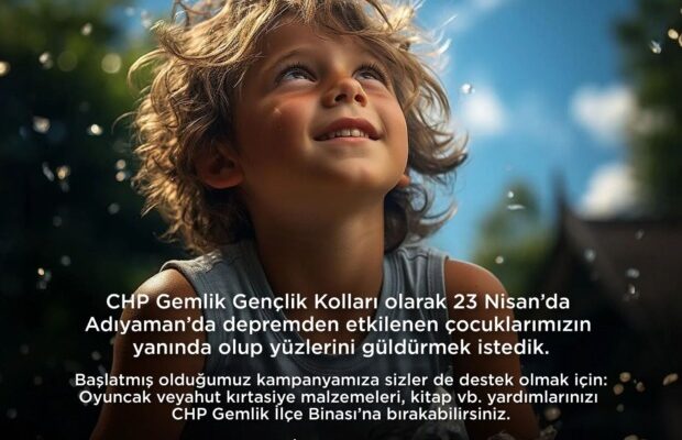 CHP Gençlik Kollarından Anlamlı Kampanya