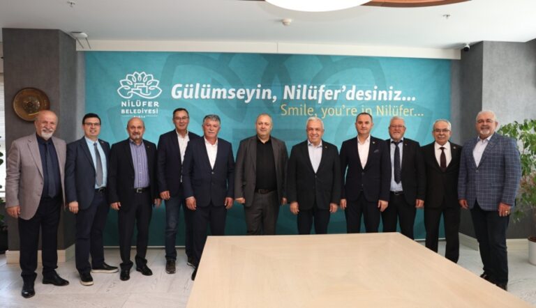 Kardeş kent Ardino’dan Başkan Özdemir’e ‘Hayırlı olsun’ ziyareti