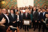 Şadi Özdemir mazbatasını aldı