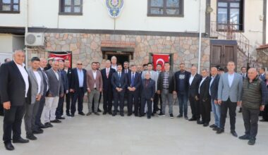 MUDANYA İLÇE PROTOKOLÜ BAYRAMLAŞTI