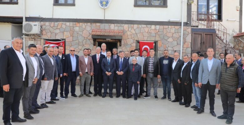 MUDANYA İLÇE PROTOKOLÜ BAYRAMLAŞTI