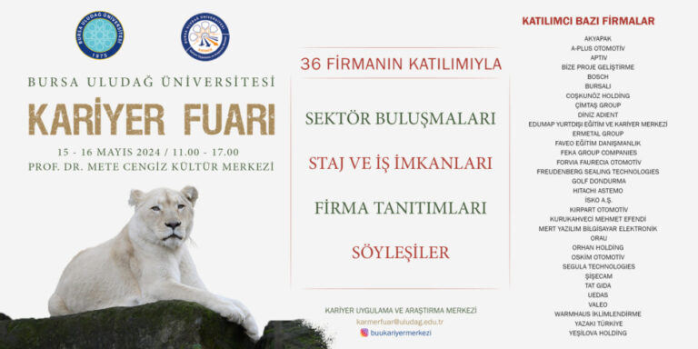 BUÜ’de Kariyer Fuarı hazırlıkları devam ediyor