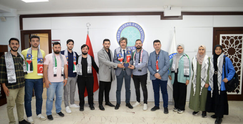 BUÜ Rektörlüğü’nden “Filistin” hassasiyeti