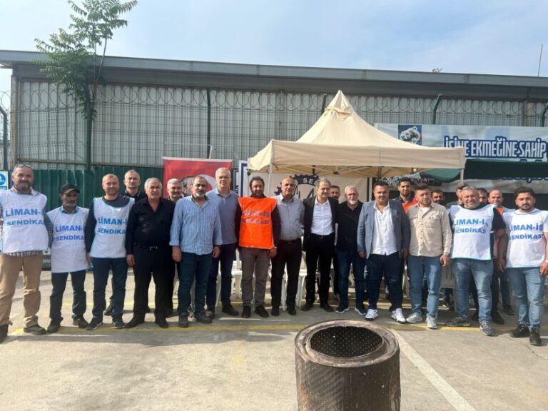 İskender Bayhan Borusan İşçilerini Ziyaret Etti