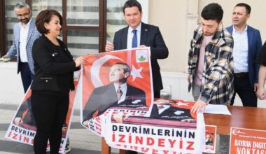 Osmangazi, Ata posterleri ile donatılıyor