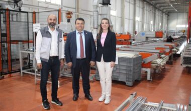 VEKİL ÖZTÜRK’TEN ERA ALÜMİNYUM’A ZİYARET
